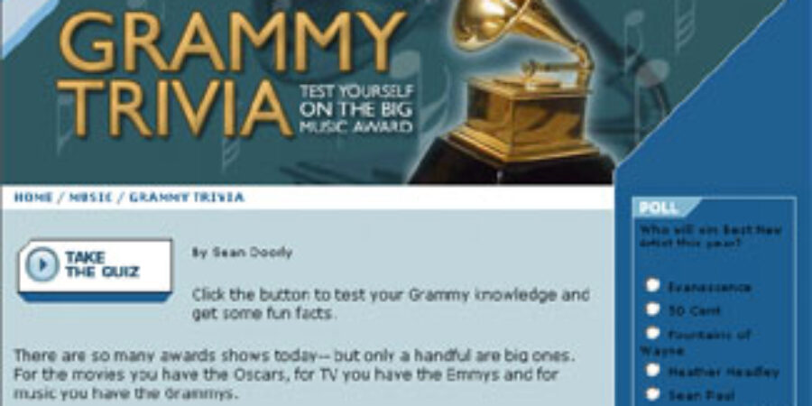 Grammy Trivia